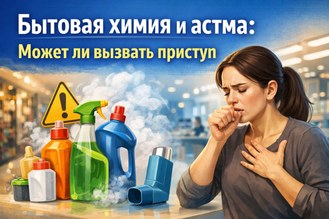 бытовая химия и астма
